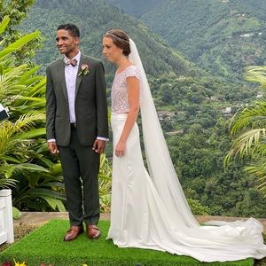 Essence of Australia Shimmer Wedding Veil